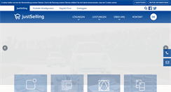 Desktop Screenshot of justselling.de